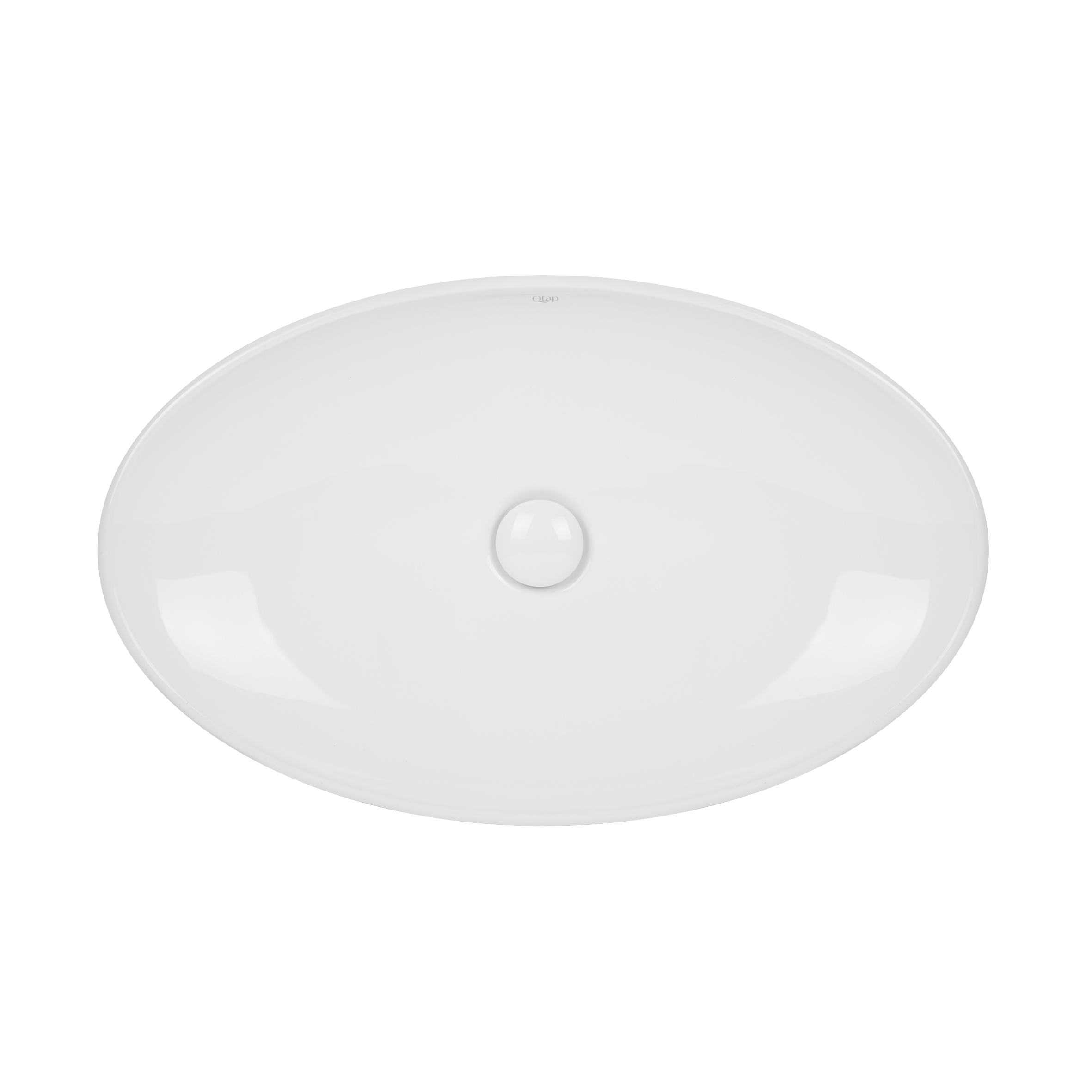 

Раковина-чаша Qtap Dove 680х420х120 White с донным клапаном QT0611K160W