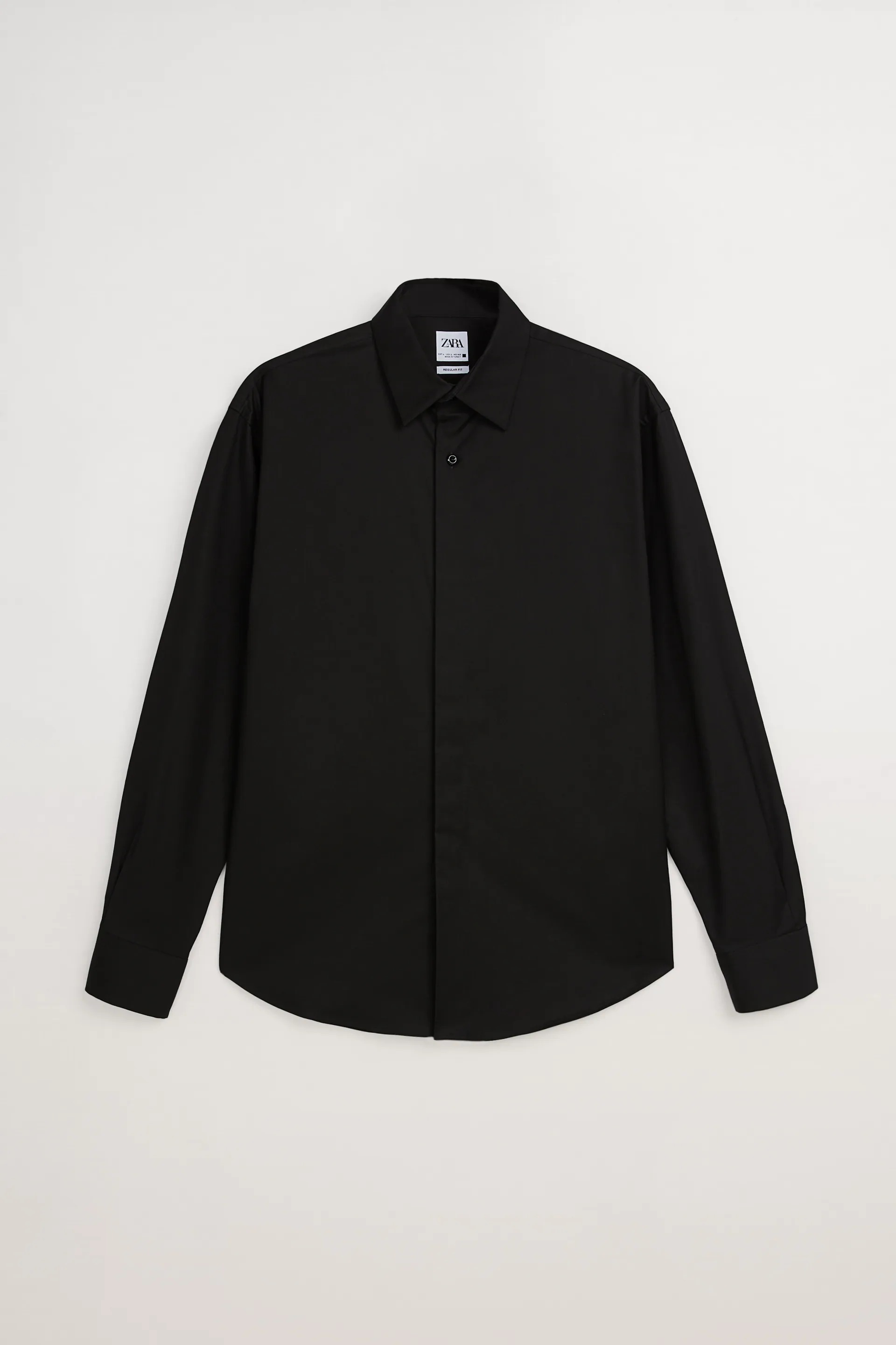 

Рубашка Zara  черный 5588303800, Рубашка Zara L черный 5588303800
