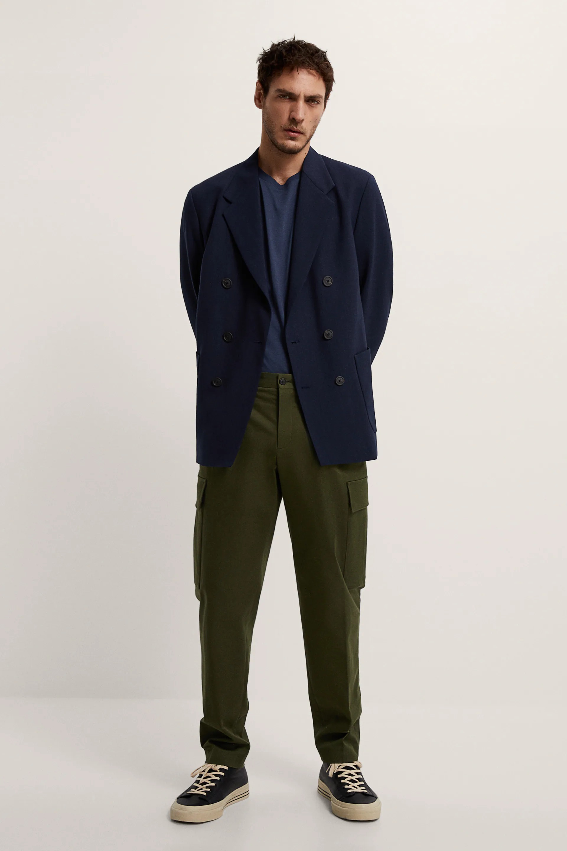 

Брюки Zara  зеленый 4208622505, Брюки Zara 42 зеленый 4208622505