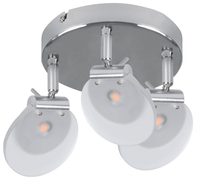 

Светильник настенно-потолочный Kanlux SILMA LED EL-3O 3000 К хром (KA-24442)