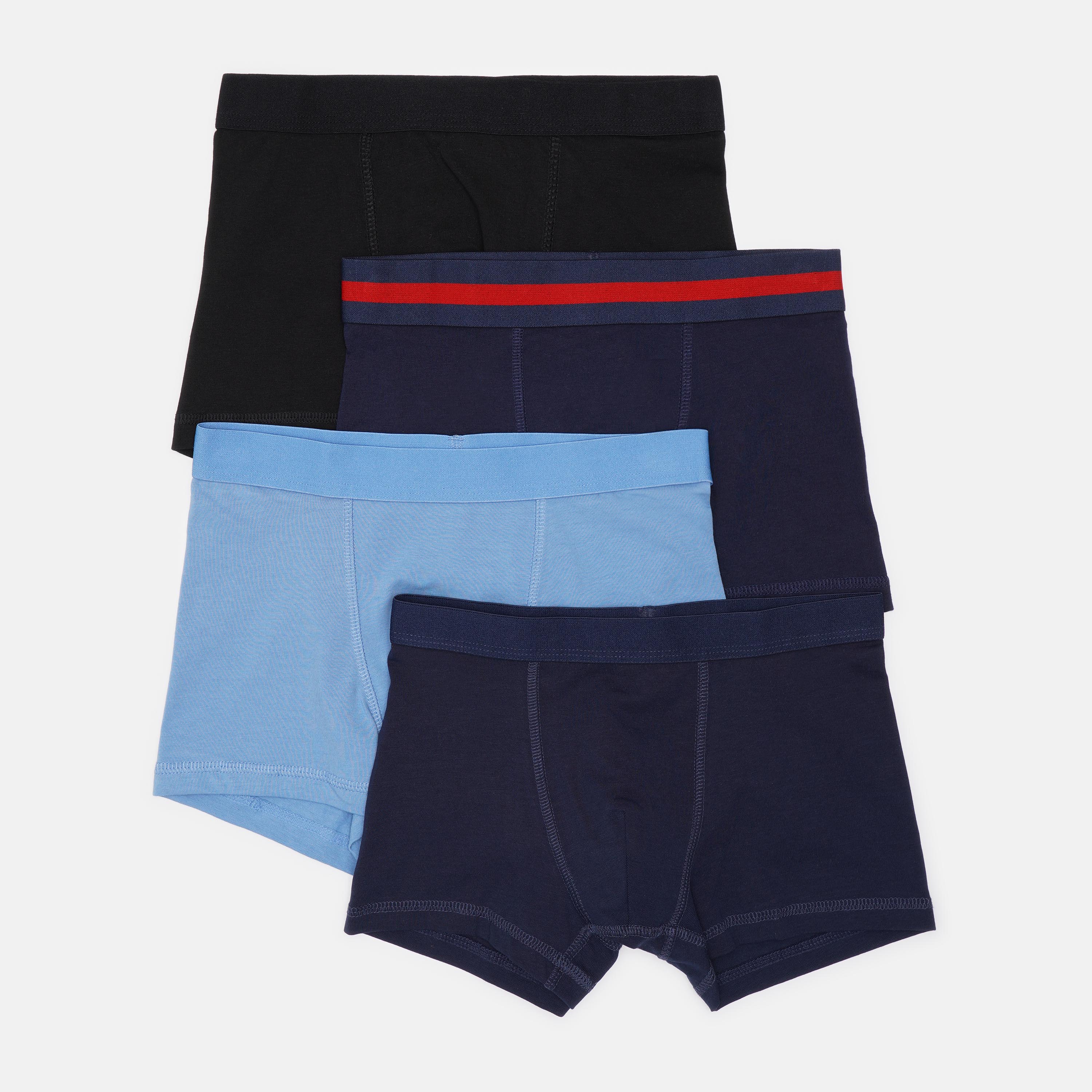 

Трусики H&M 2912-7138240 134-140 см 4 шт Голубой/Темно-синий
