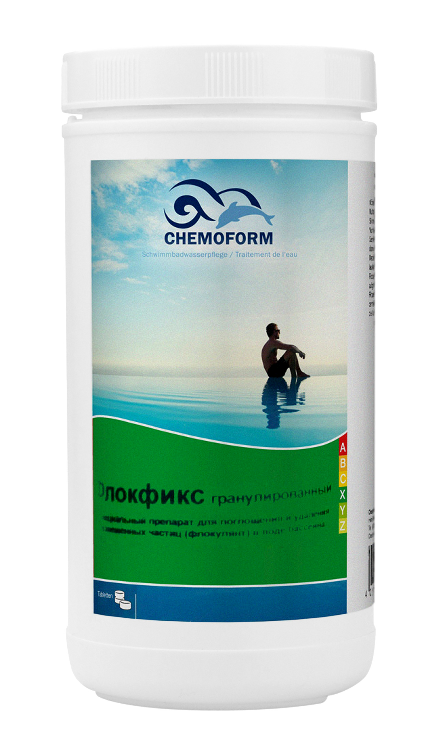 

Флокулянт гранулированный для удаления частиц мусора 1кг Chemoform