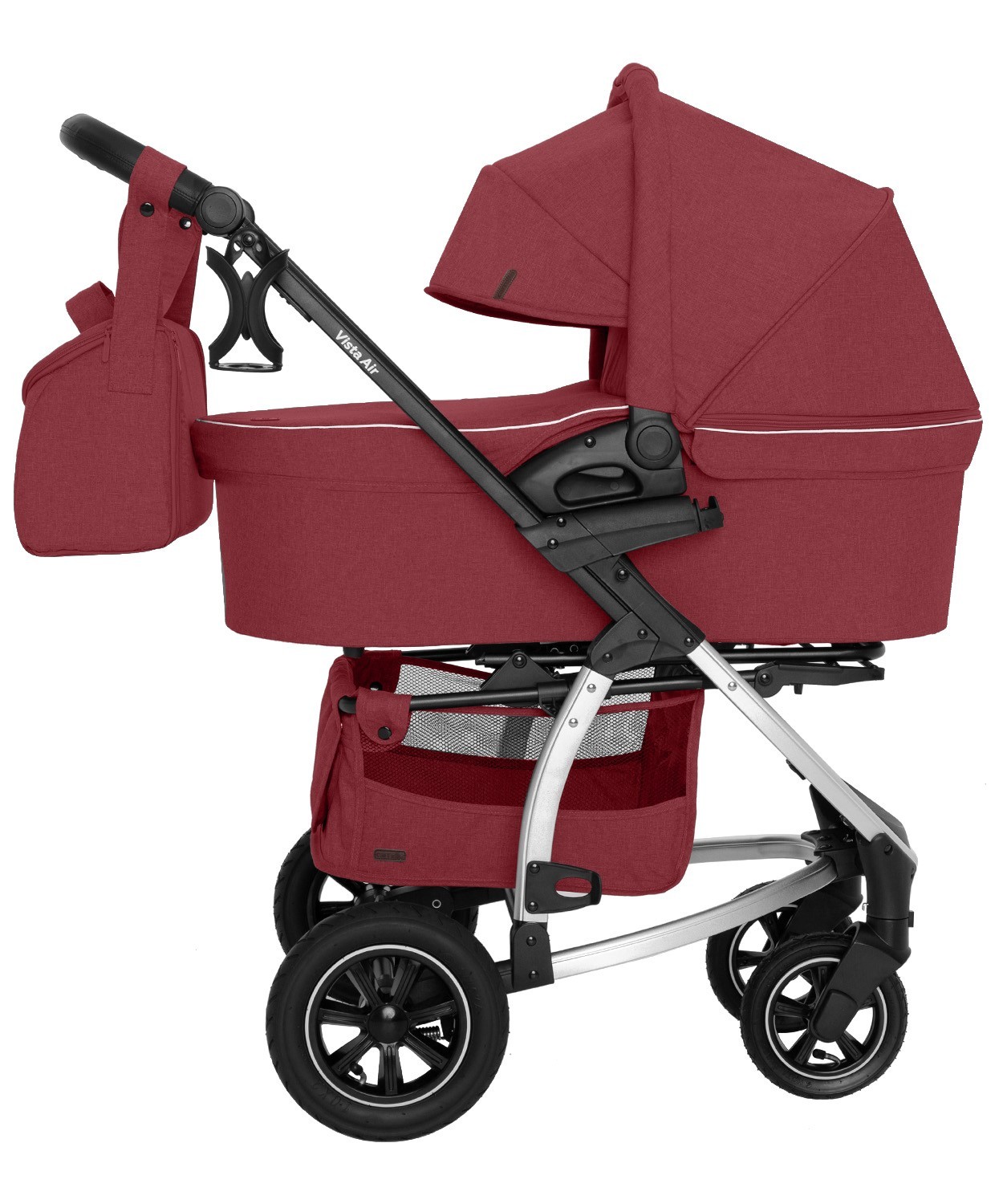 

Универсальная коляска 2 в 1 CARRELLO Vista Air CRL-6506 Ruby Red
