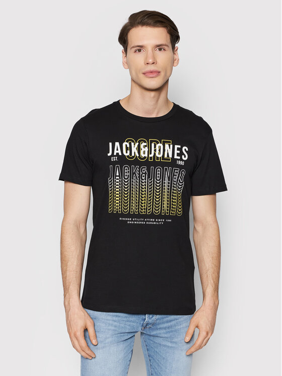 

Футболка Jack & Jones 12200225  Black, Футболка Jack & Jones 12200225 S Black