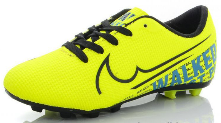 

Детские футбольные бутсы 34 желтые Walked Sport M3-04
