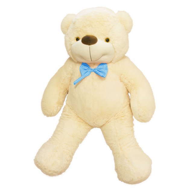 

Мягкая игрушка Мишка Weber Toys Боа плюшевый с бабочкой 137 см Молочный (123681)