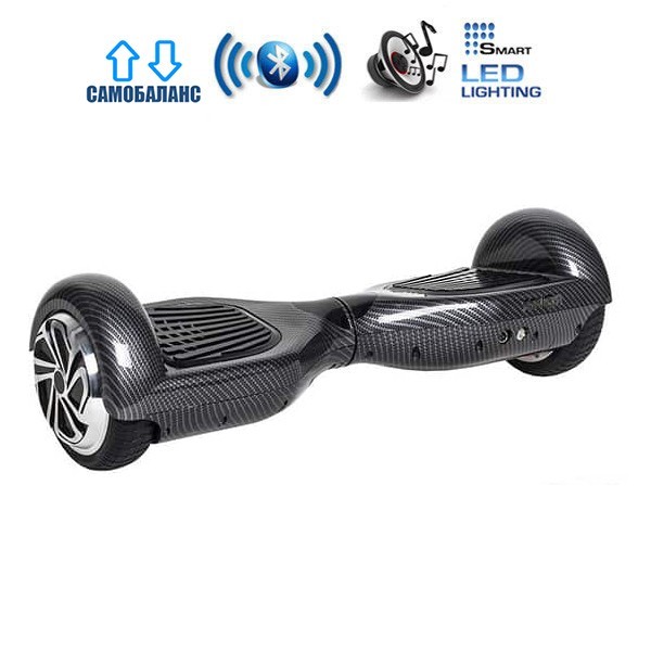 

Гироборд Smart Balance Wheel U6 Pro +Autobalance 6.5" Черный карбон (4607592)