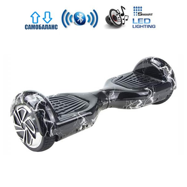 

Гироборд Smart Balance Wheel U6 Pro +Autobalance 6.5" Белая молния (4607586)