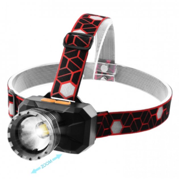 

Фонарь налобный Police SQ-701-P50 ЗУ microUSB встроенный аккумулятор zoom Head lamp (L- 00000008490)