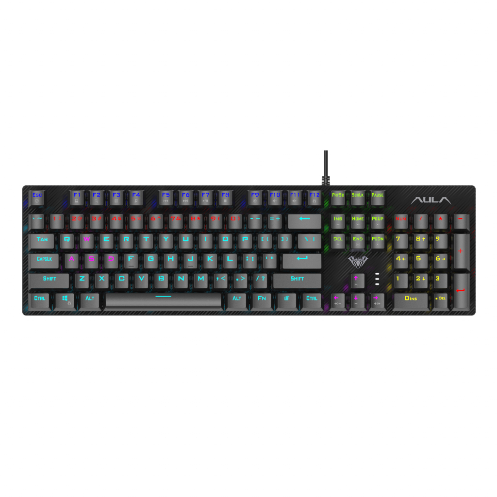 

Клавиатура Aula Retribution Mechanical Keyboard EN/RU Blue switch (6948391240329)