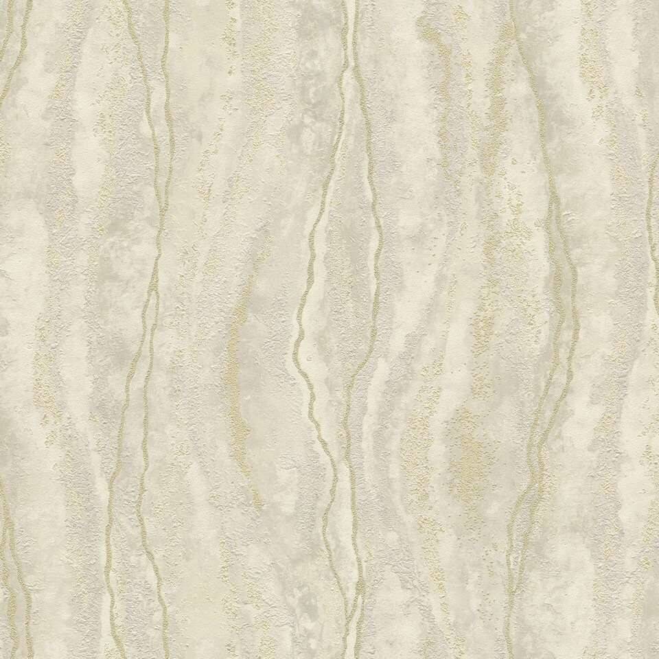 

Обои флизелиновая decori & decori amuleto 83522 мрамор белый бежевый золотой Италия