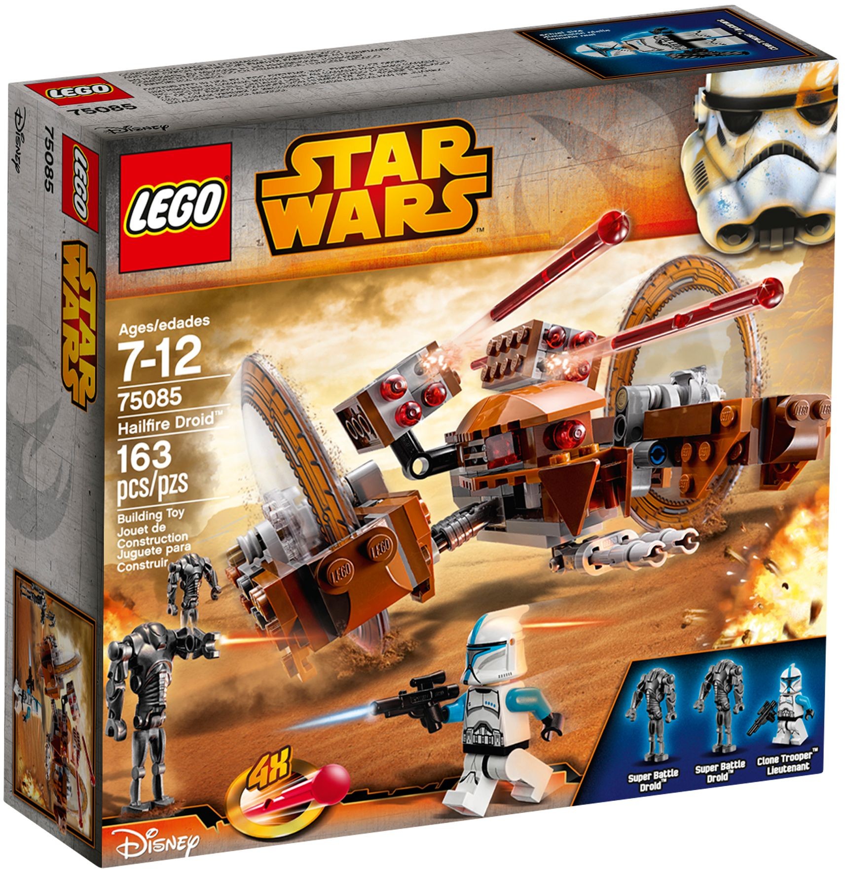 

Конструктор LEGO 75085 Star Wars Дроїд градової вогняної підтримки Hailfire Droid