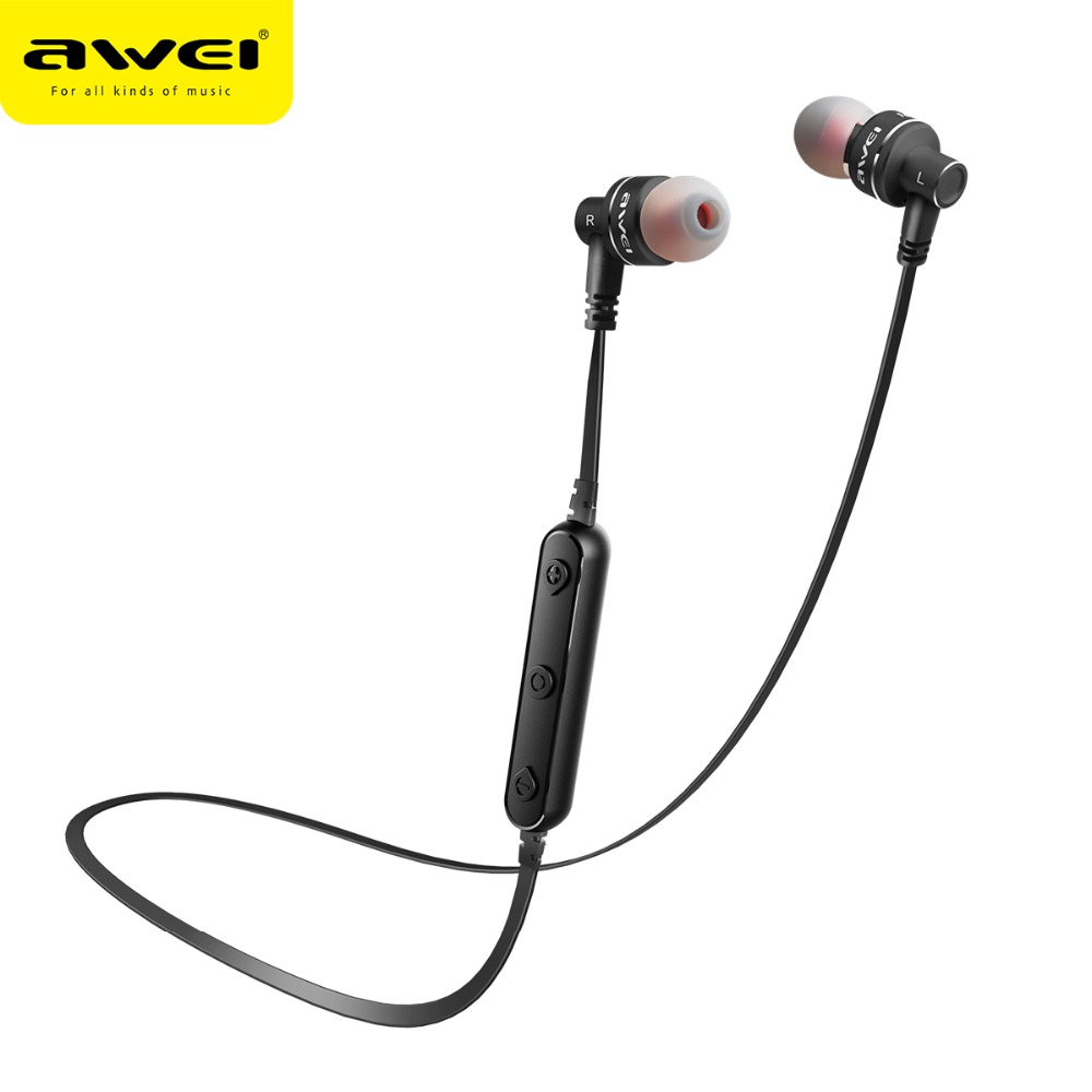 

Стильные Качественные Наушники блютуз Awei B990BL черные (коробка)