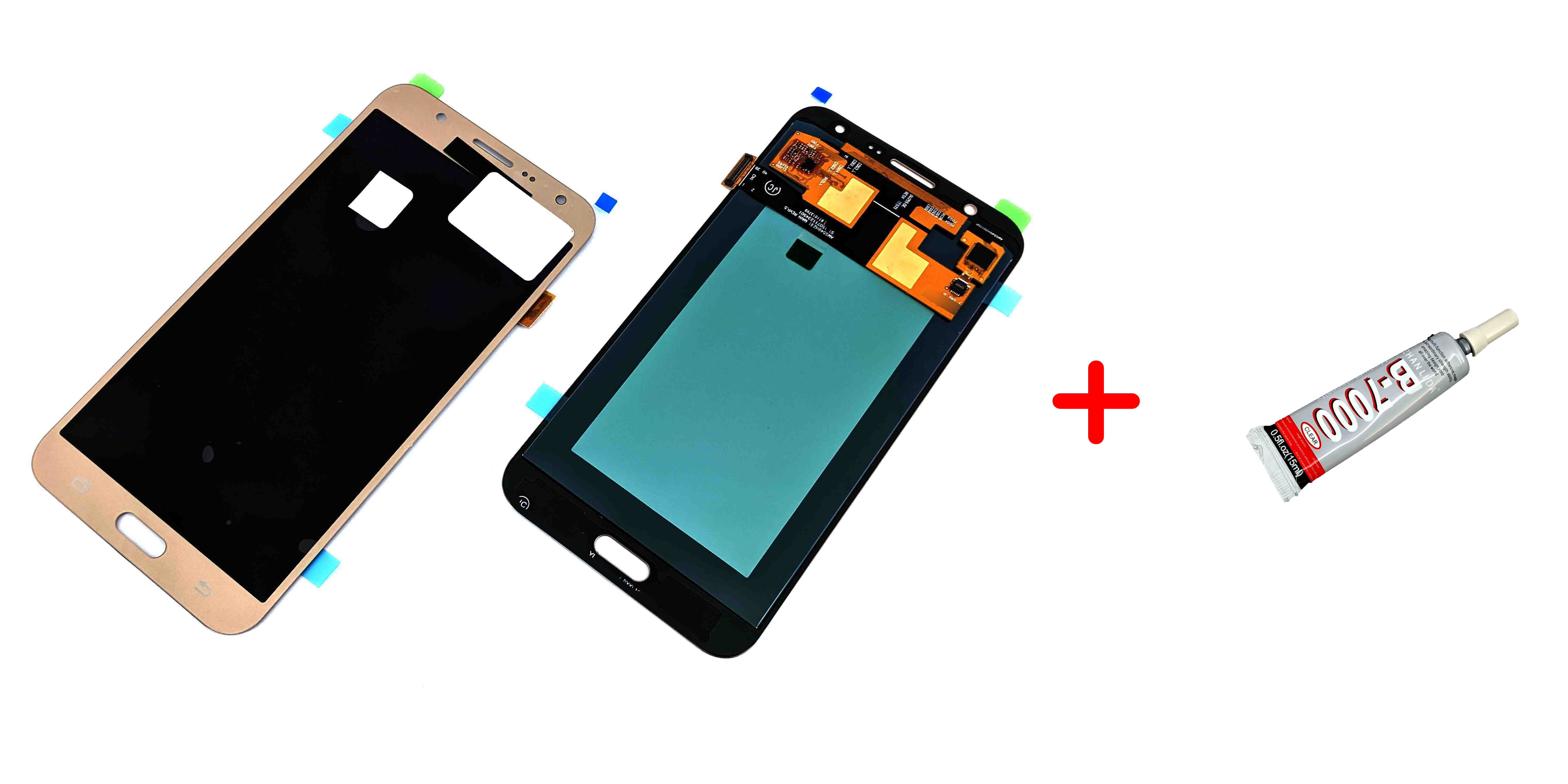 

Дисплей + Сенсор (модуль) экран Samsung J700H/ DS Galaxy J7/ J700F золотой OLED + клей B7000 high copy