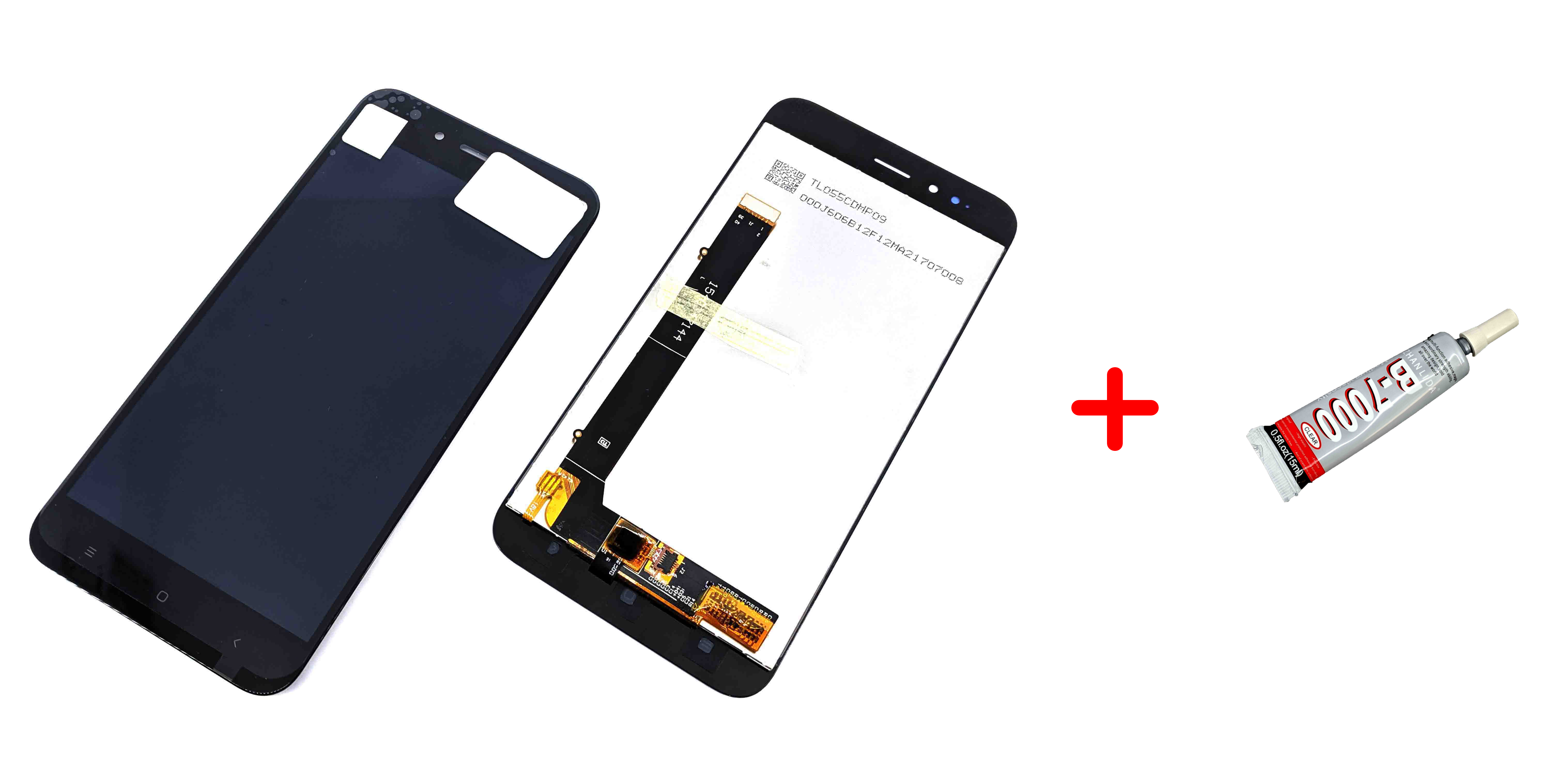 

Дисплей + Сенсор (модуль) экран Xiaomi Mi A1/Mi5x черный + клей B7000 high copy