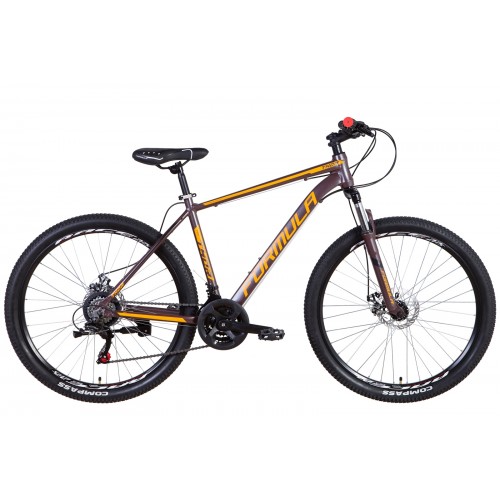 

Велосипед FORMULA THOR 27.5" 19" 2021 Серо-оранжевый с черным (м)
