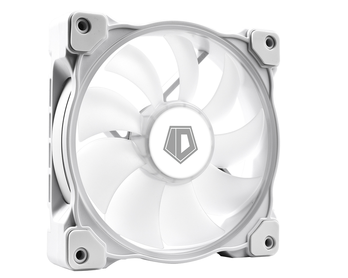 

Вентилятор ID-Cooling ZF-12025-ARGB-SNOW, 120x120x25мм, 4-pin PWM, белый
