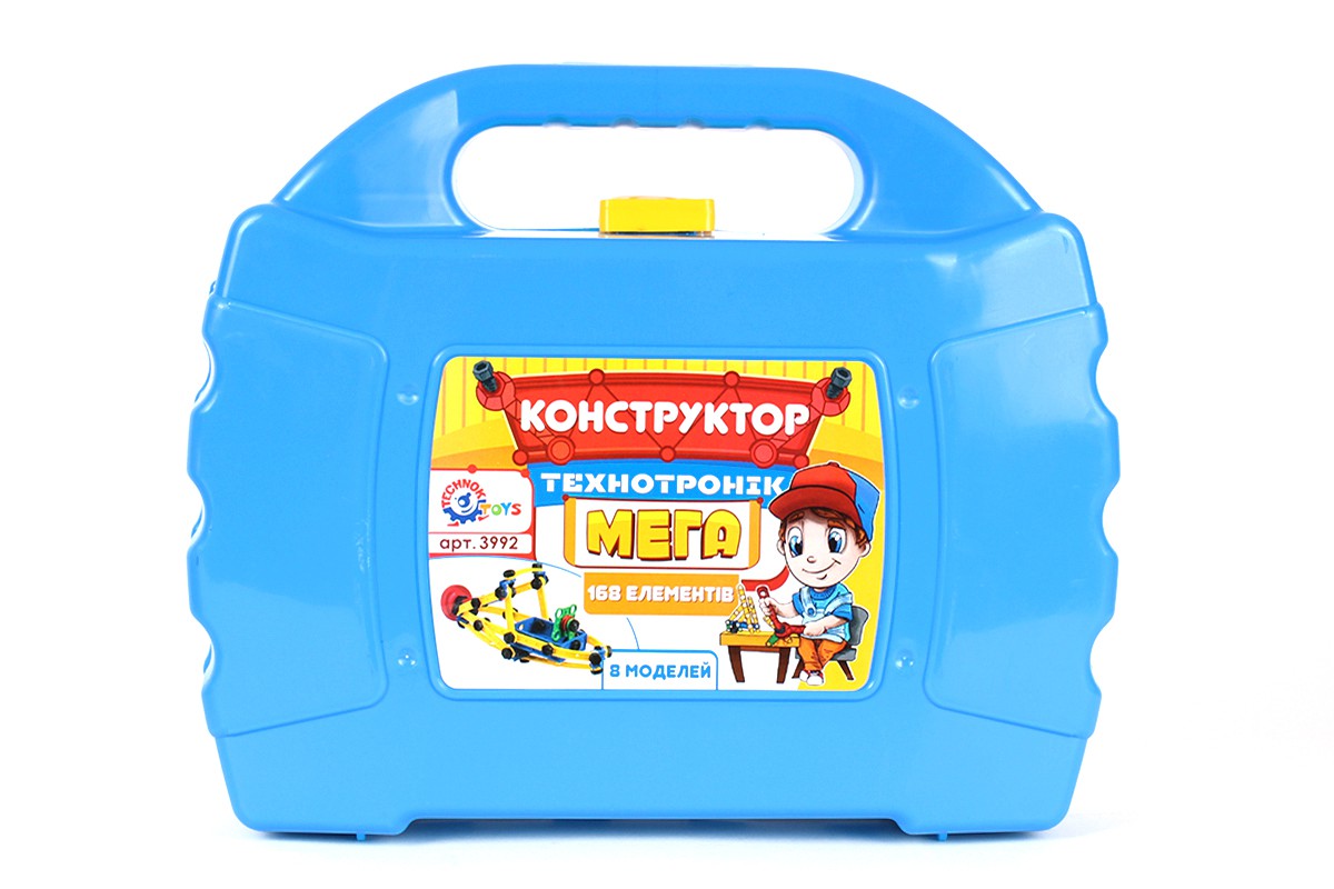 

Пластиковый конструктор ТехноК Технотроник Мега 168 элементов