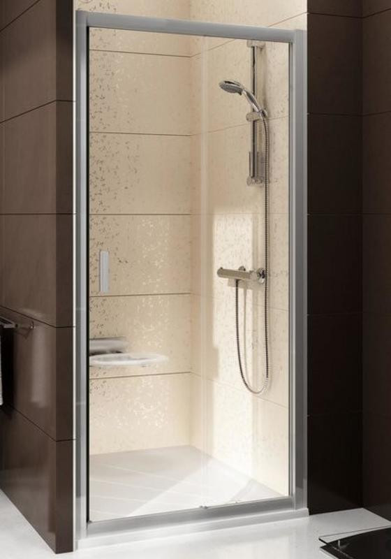 

BLDP 2-100 (Transparent) Bright alu Душевая дверь