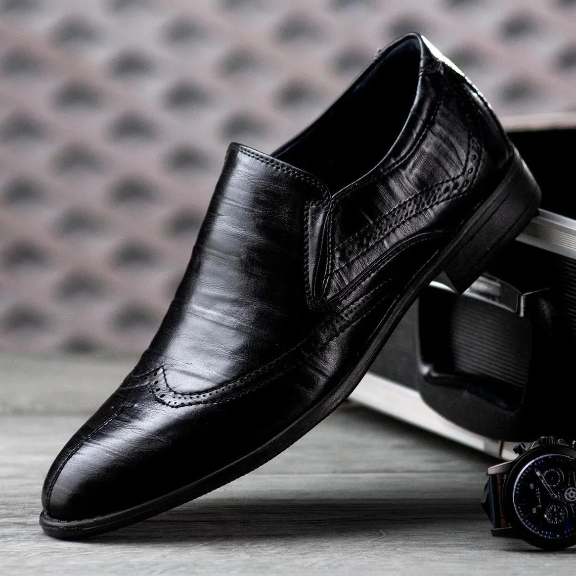 

Туфли мужские классические Taccardi 45р 30 см черные 156200