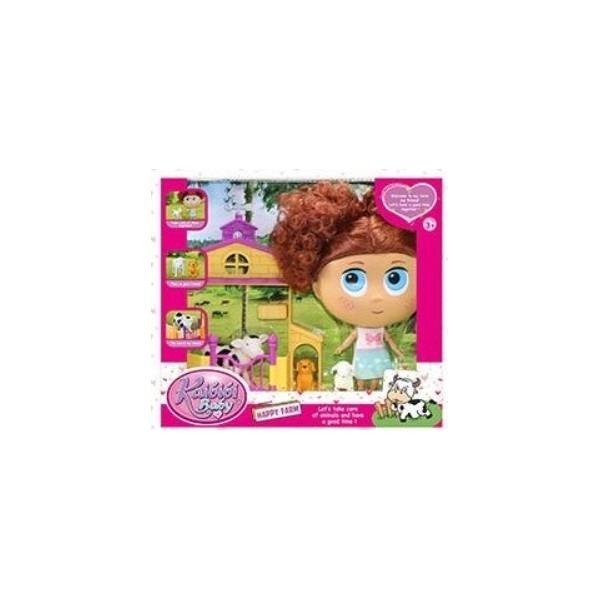 

Кукла набор "На ферме" Kaibibi baby кукла с собачкой, коровой и овечкой BLD 294