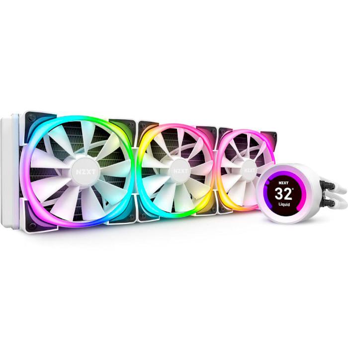 

Система водяного охолодження NZXT Kraken Z73 RGB White (RL-KRZ73-RW)