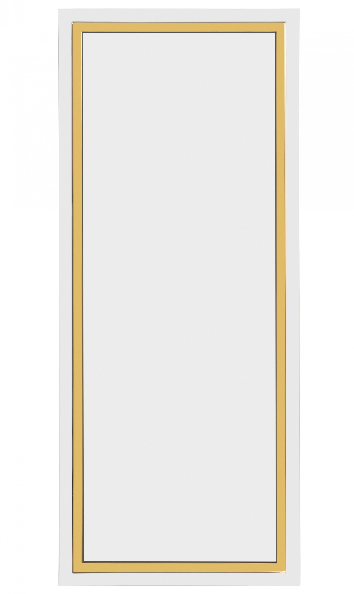 

Дзеркало настінне, light gold прямокутне 50*120 Nile