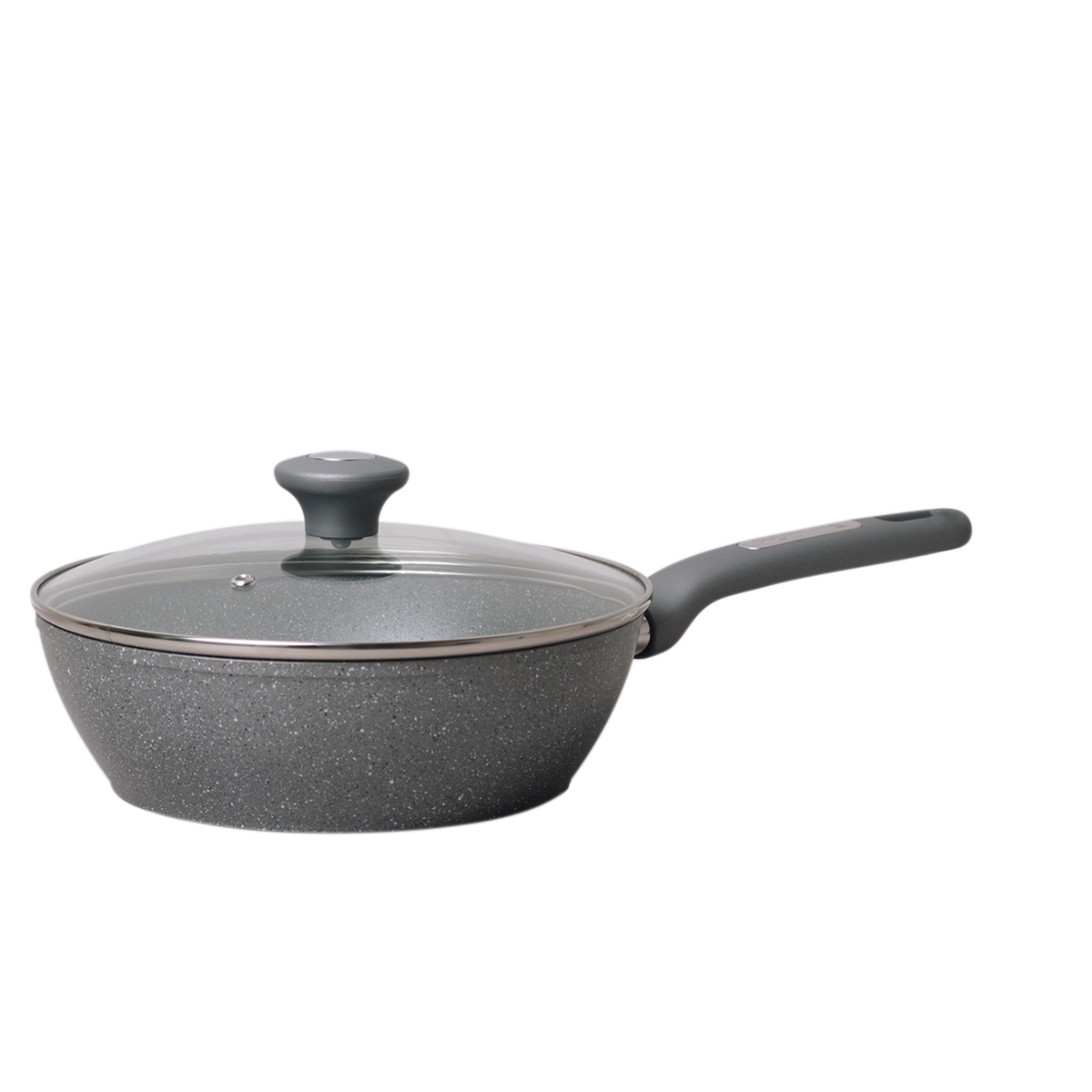 

Сотейник 26*7.5 см с крышкой и гранитным покрытием из литого алюминия Kamille KM-4276GR
