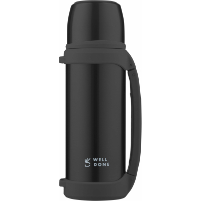 

Термос Well Done 1,0 л Black WD-7031B