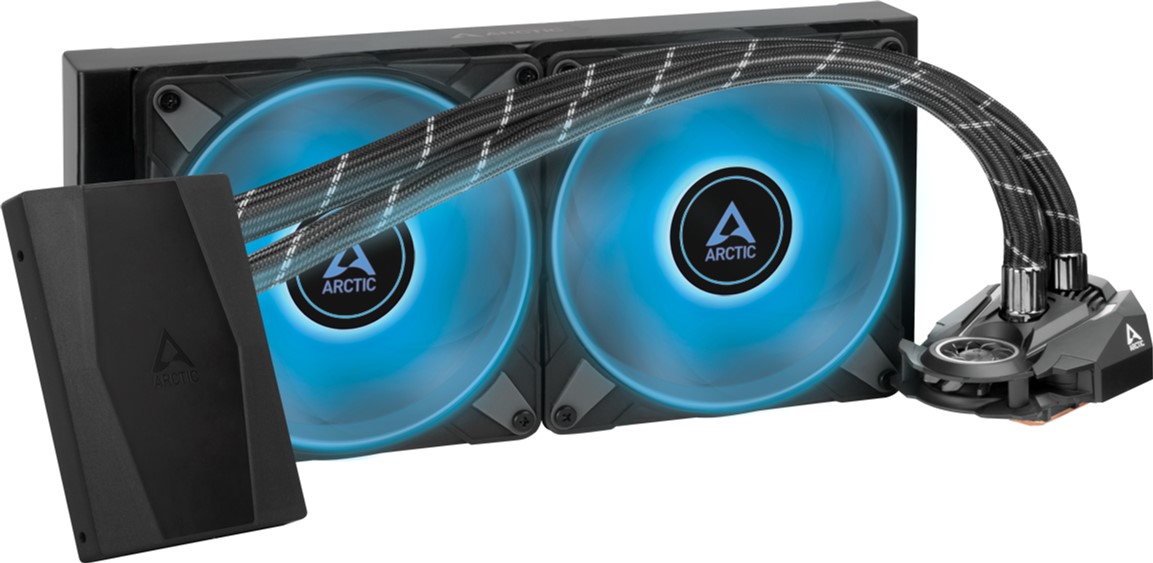 

Система жидкостного охлаждения Arctic Liquid Freezer II - 280 RGB Black with Controller (ACFRE00107A) Ready for LGA 1200&1700!