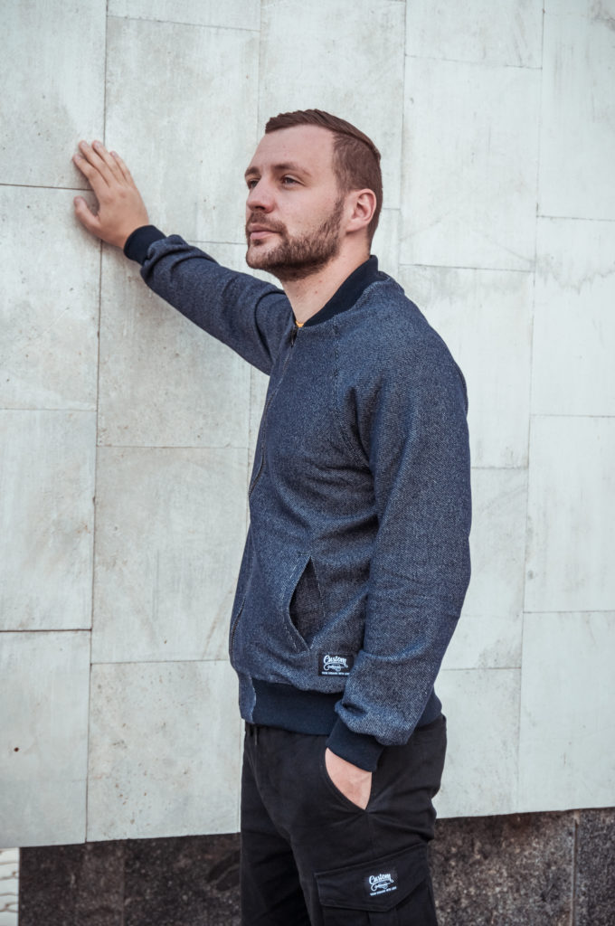 

Бомбер Custom Wear трикотажний, синій, Бомбер Custom Wear трикотажний, синій M