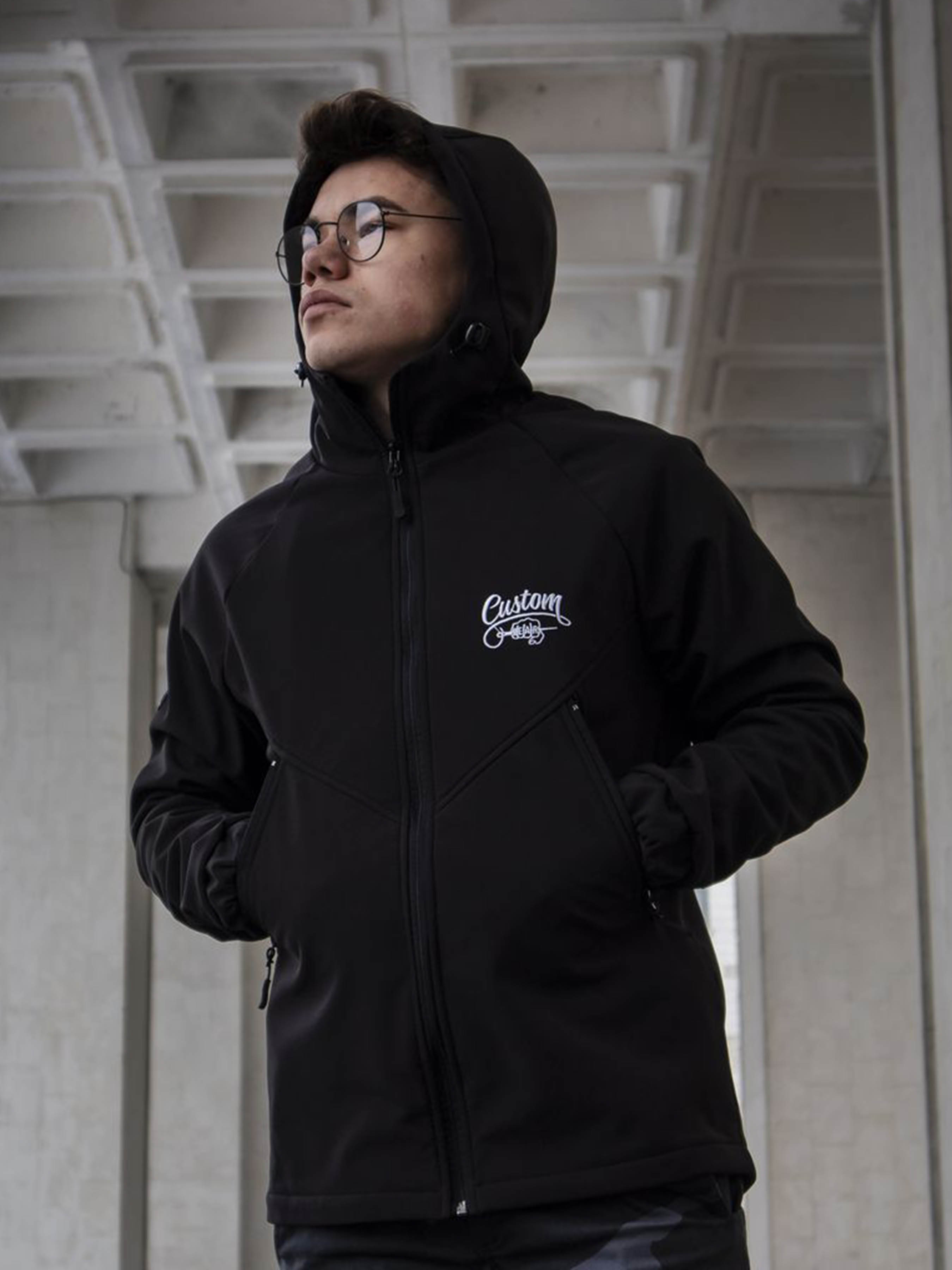 

Куртка Custom Wear Soft Shell чорна, Куртка Custom Wear Soft Shell чорна S