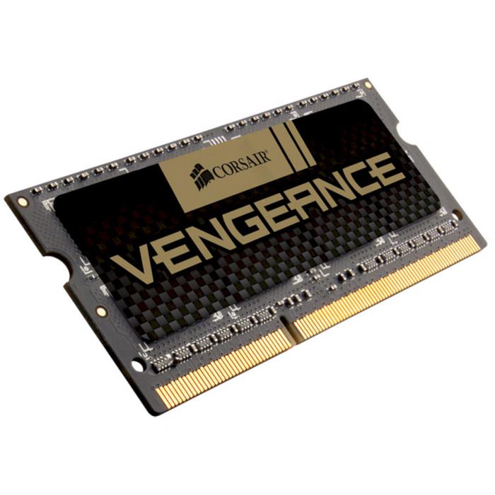 

Модуль памяти CORSAIR Vengeance SO-DIMM DDR3 1600MHz 8GB (CMSX8GX3M1A1600C10)
