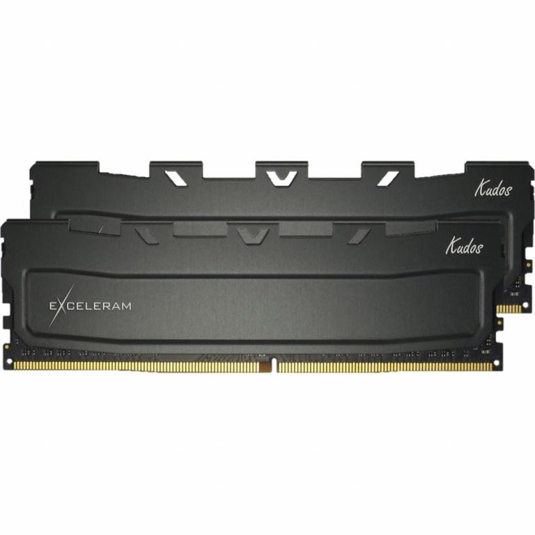 

Модуль памяти EXCELERAM Kudos Black DDR4 3000MHz 64GB Kit 2x32GB (EKBLACK4643016CD)