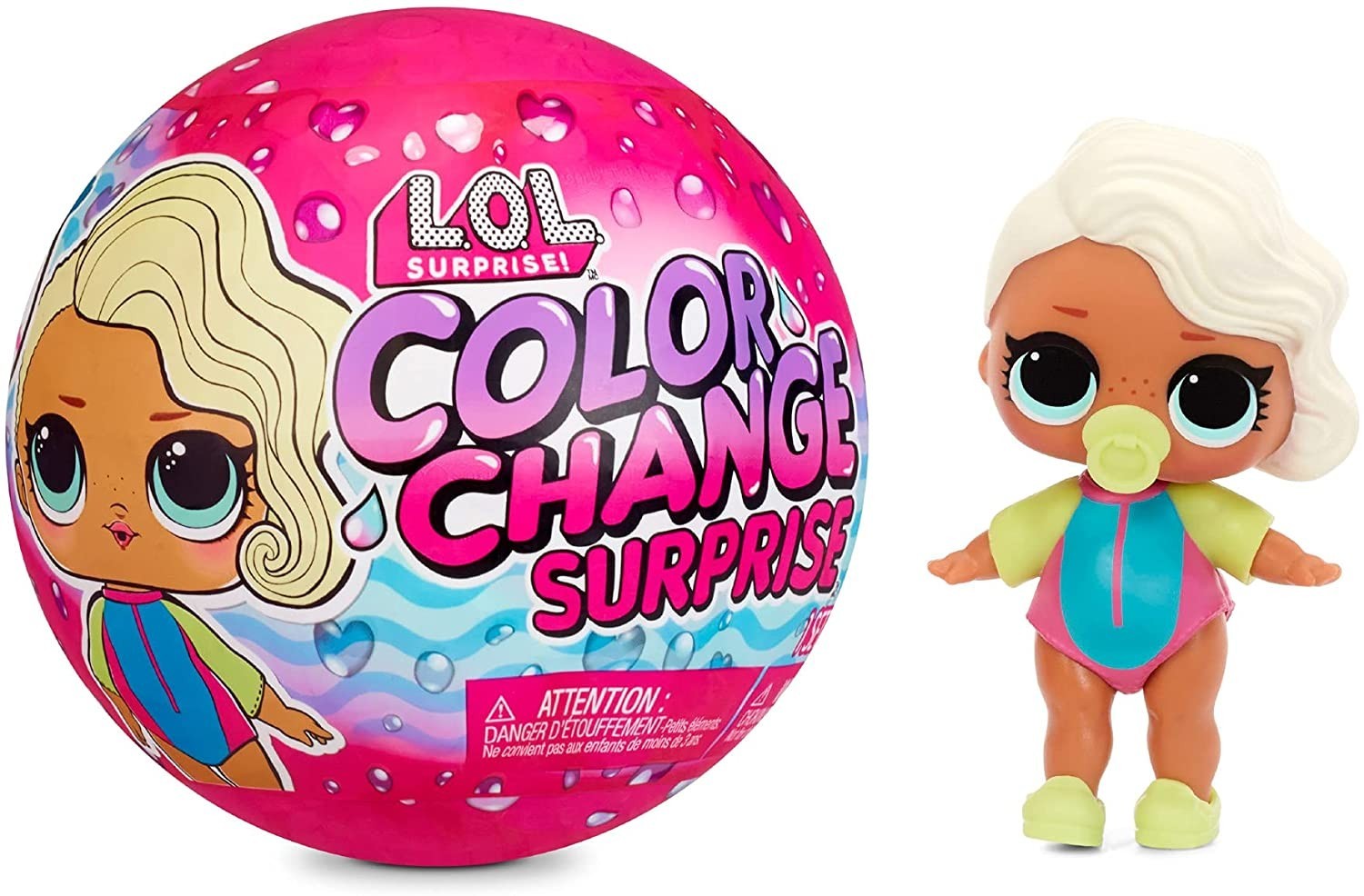 

Кукла L.O.L. Surprise! Color Change ЛОЛ Сюрприз Шар меняет цвет