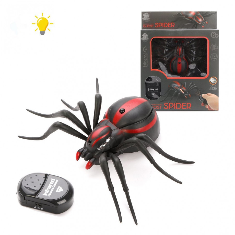 

Павук на радіокеруванні Best Fun Toys 9915 ІЧ-датчик До 10м Чорний (rt339)