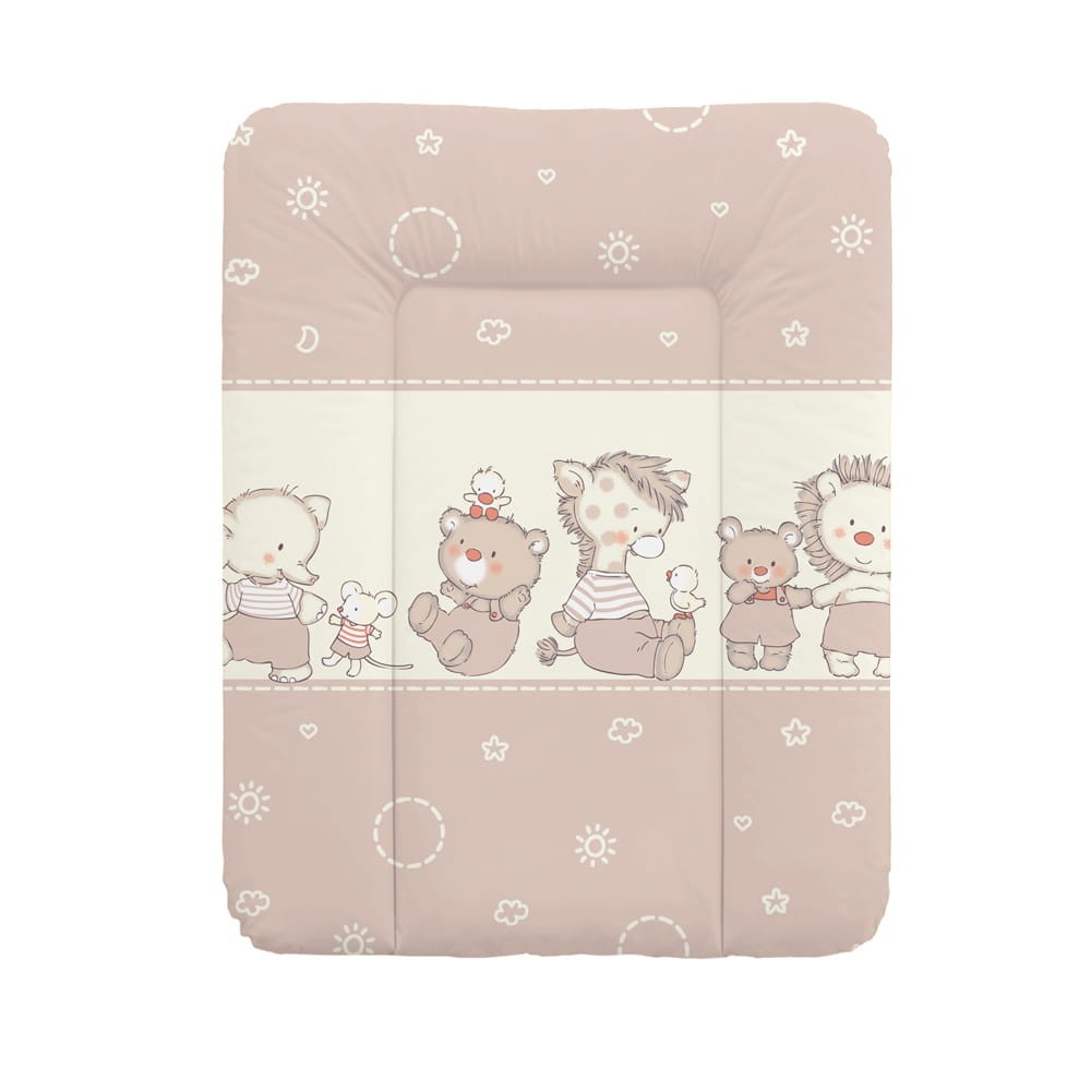 

Матрас пеленальный Ceba Baby 70*50 см мягкий на комод Ducklings brown