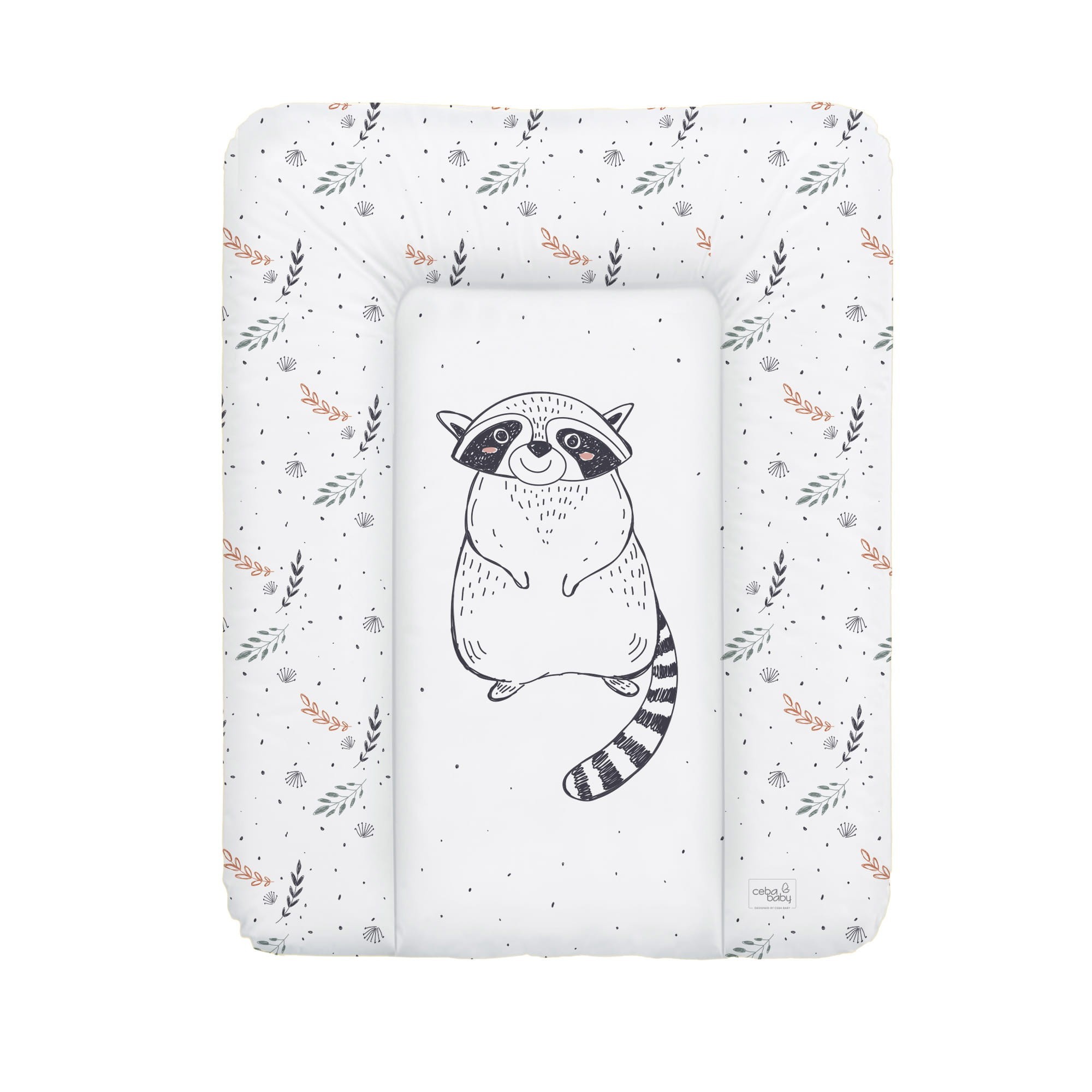 

Матрас пеленальный Ceba Baby 70*50 см мягкий на комод Raccoon