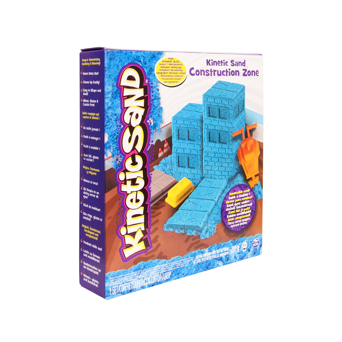 

Пісок Для Дитячої Творчості - Kinetic Sand Construction Zone (Блакитний)