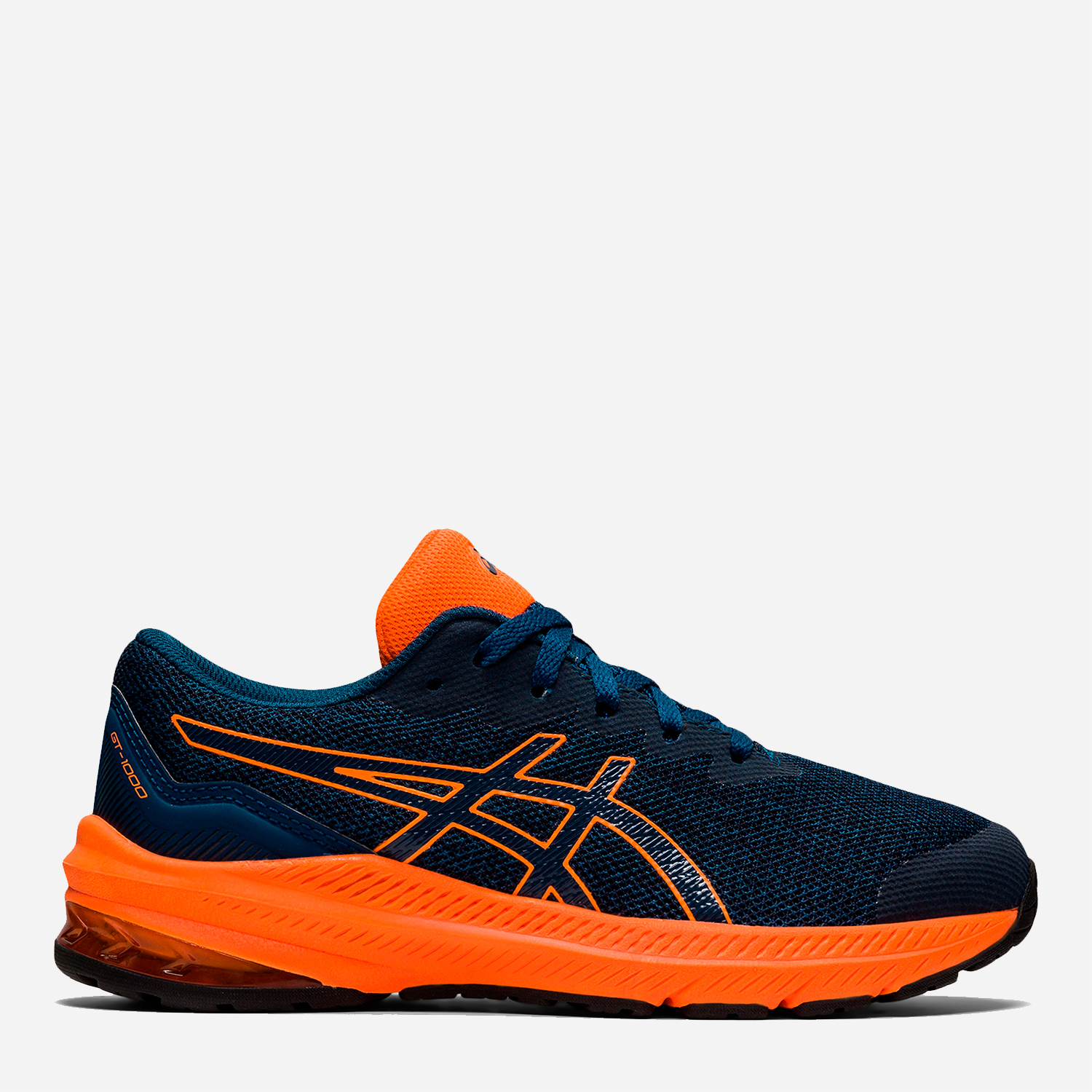

Кроссовки детские ASICS Gt-1000 11 Gs 1014A237-401 38 (4.5) 24.5 см Темно-синий/Оранжевый