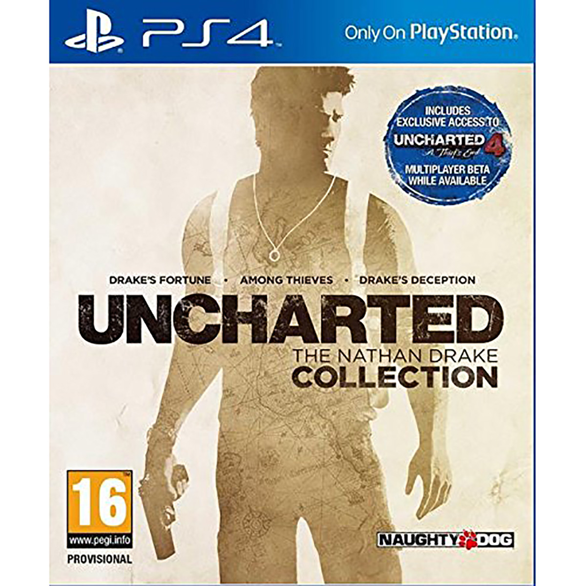 

Игра Uncharted Collection на PS4 (Blu-Ray диск, русская версия)