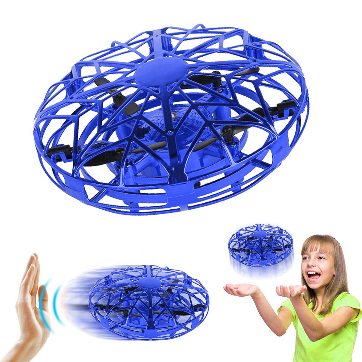

Квадрокоптер NBZ UFO Interactive Airctaft Blue