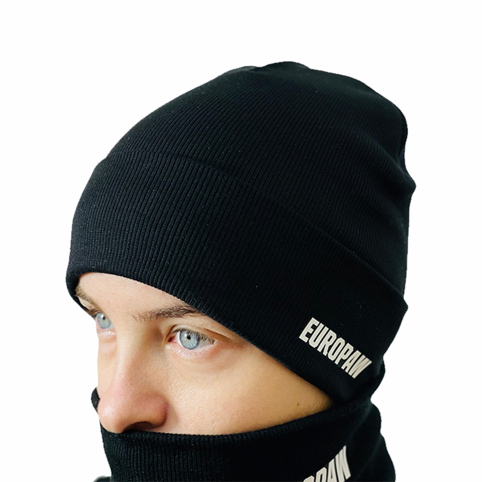 

Шапка спортивная Europaw Черный [48-50cm]