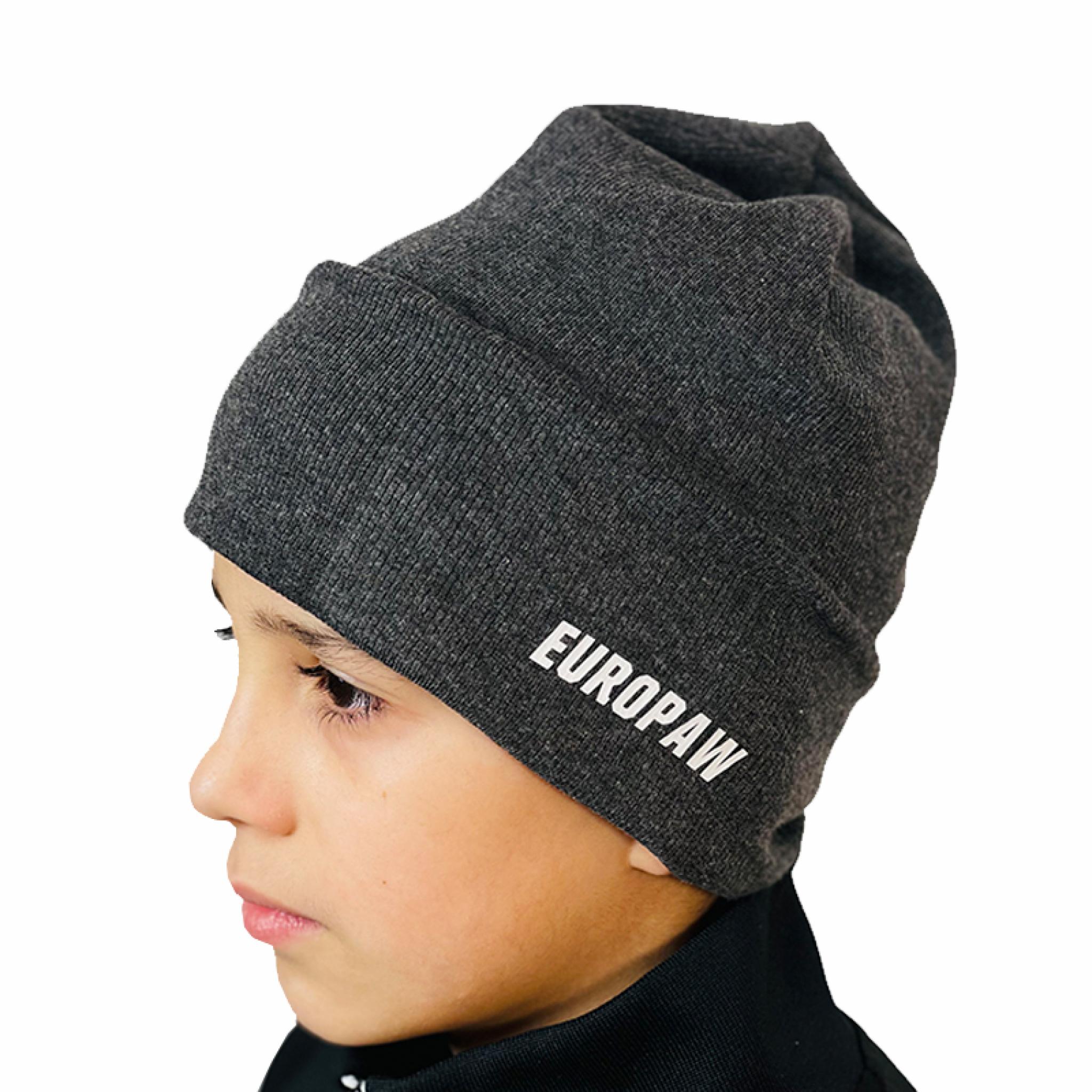 

Шапка спортивная Europaw Серый [52-56cm]