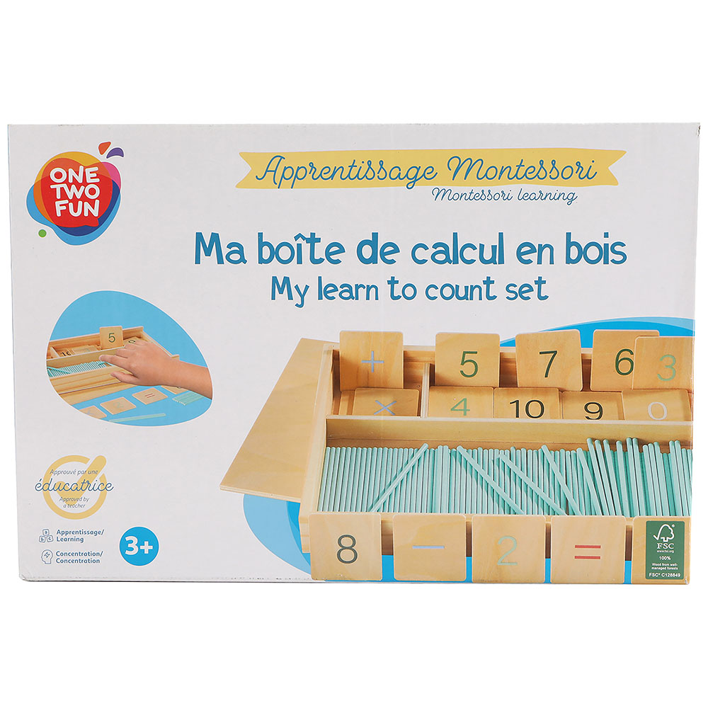 

Набор для счета One Two Fun Montessori