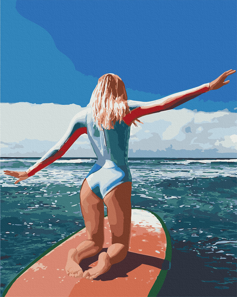 

Картина по номерам. Art Craft "Серфинг на Бали" 38*50 см 10226-AC