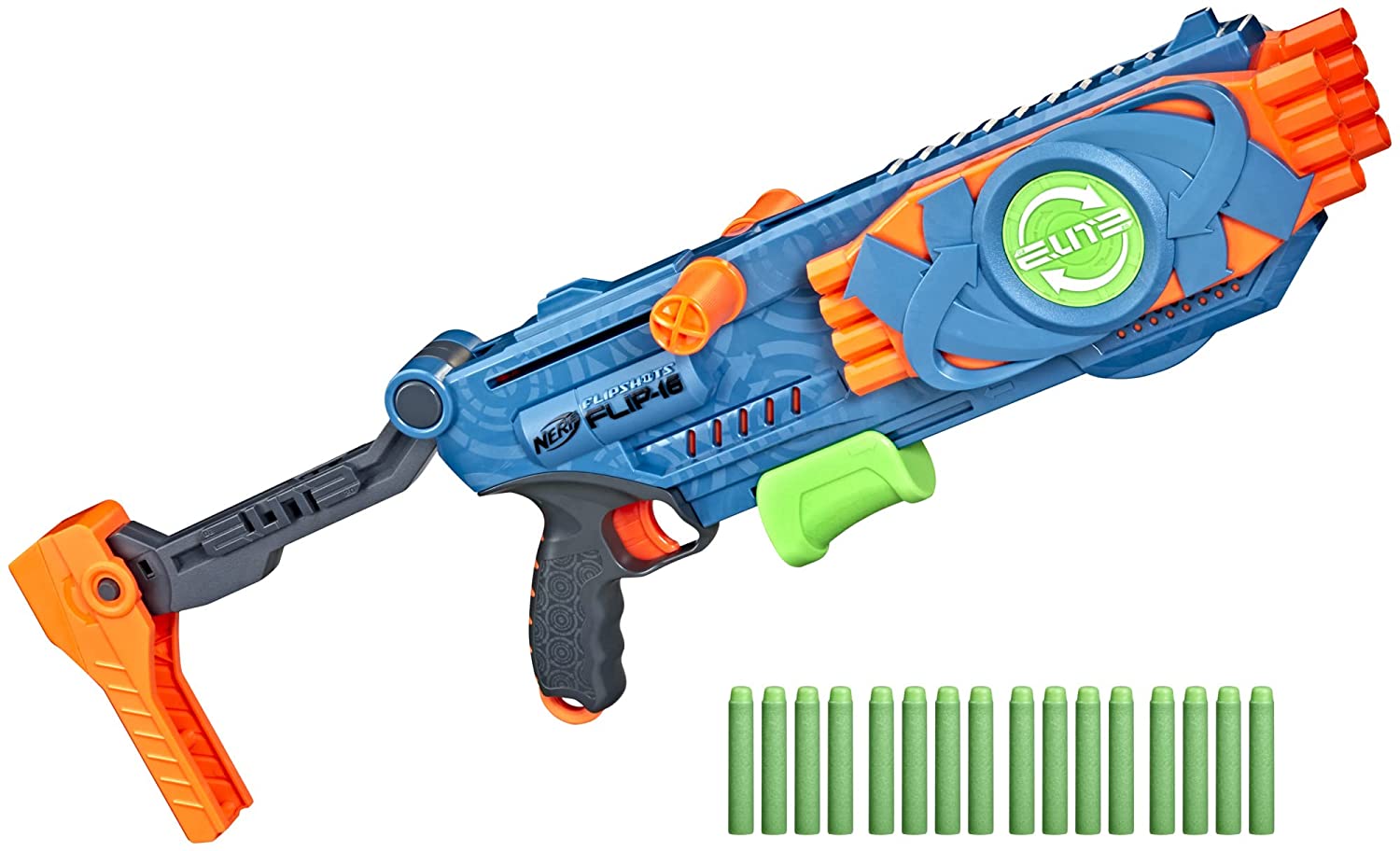 

Бластер Нерф Елит 2 Флипшот Nerf Elite 2.0 Flipshots Flip-16 Blaster Hasbro (F2551)