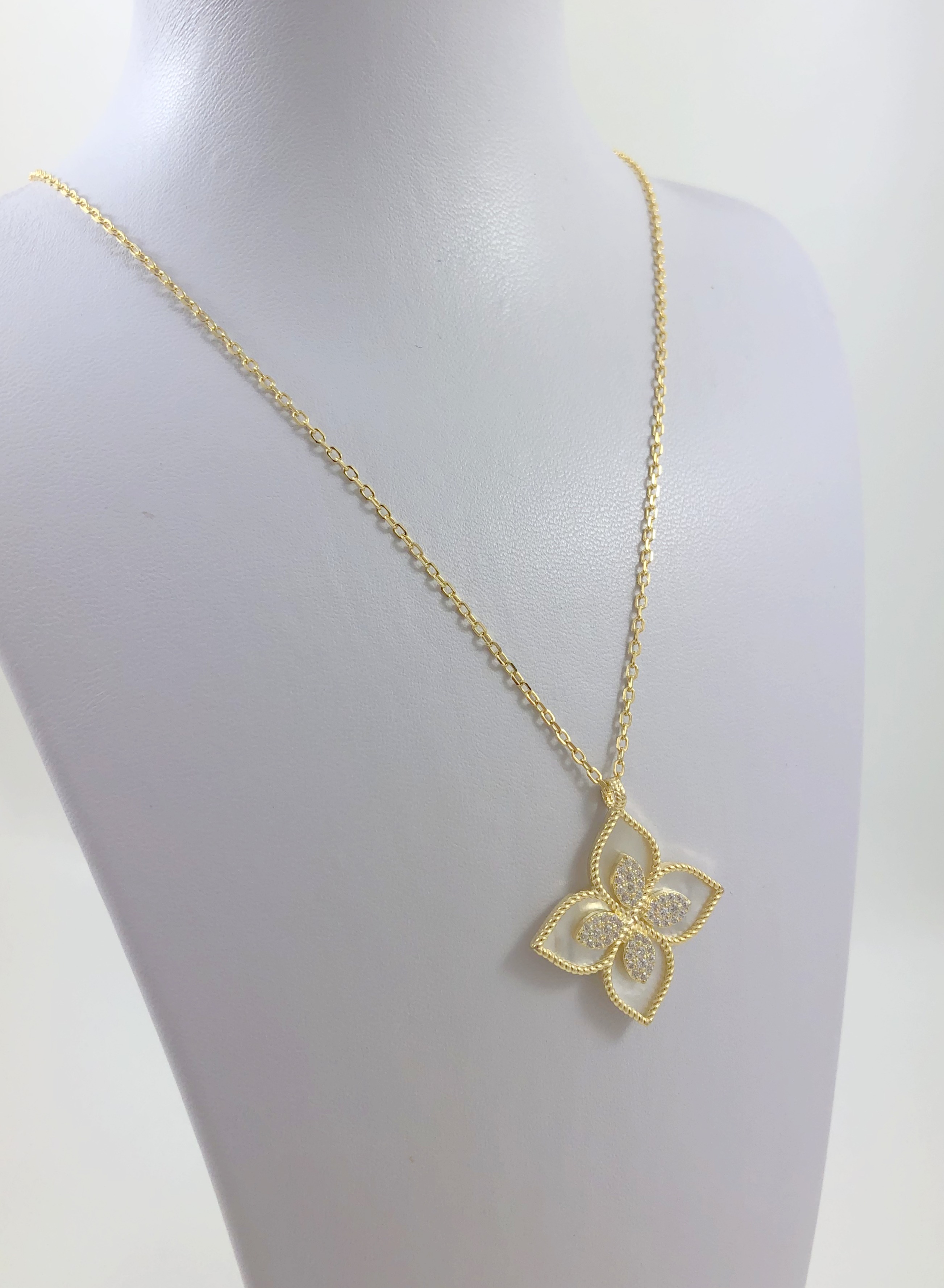 

Колье серебряное SLNK-CN