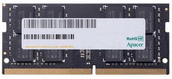 

Пам'ять SoDDR4 16GB Apacer 2666MHz PC4-21300 (AS16GGB26CQYBGH)