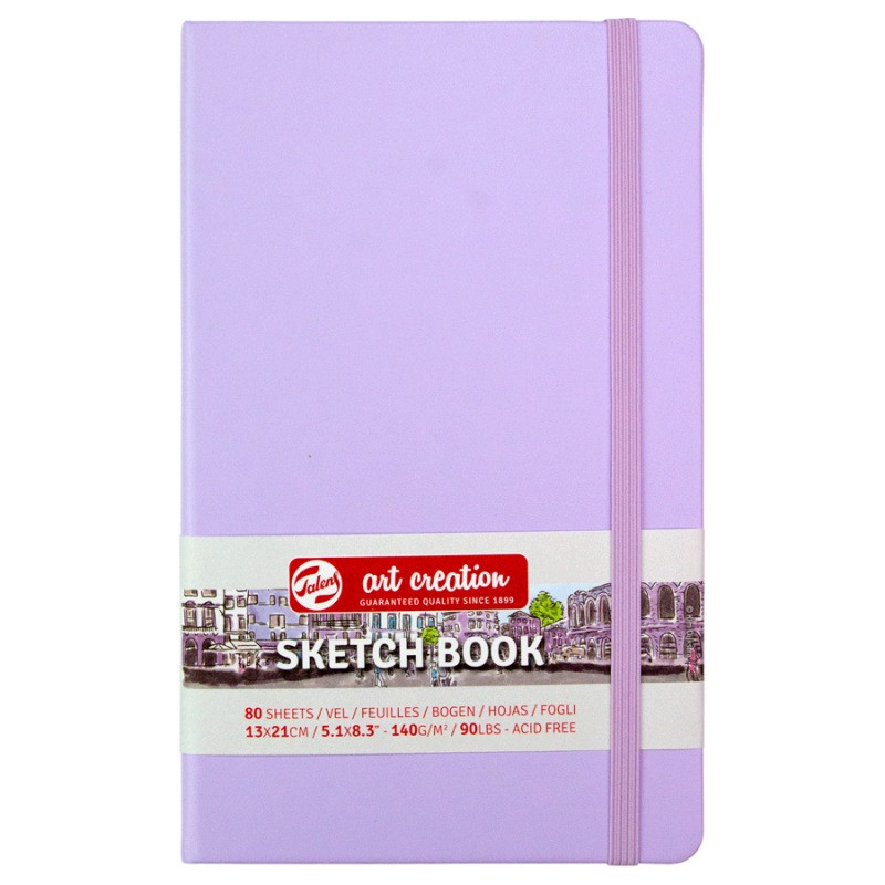 

Блокнот для графики Talens Art Creation А5 140 г/м 80 листов Pastel Violet Royal Talens, 9314132